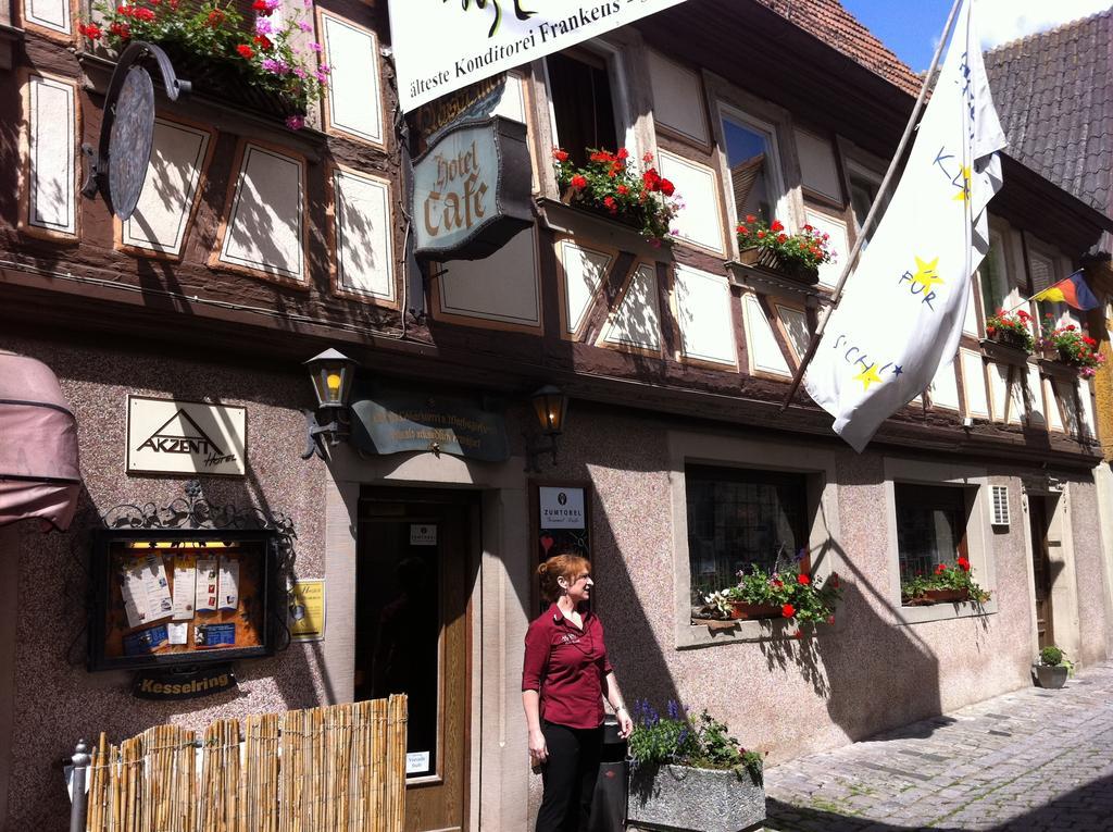 Akzent Hotel Am Bach Dettelbach Esterno foto