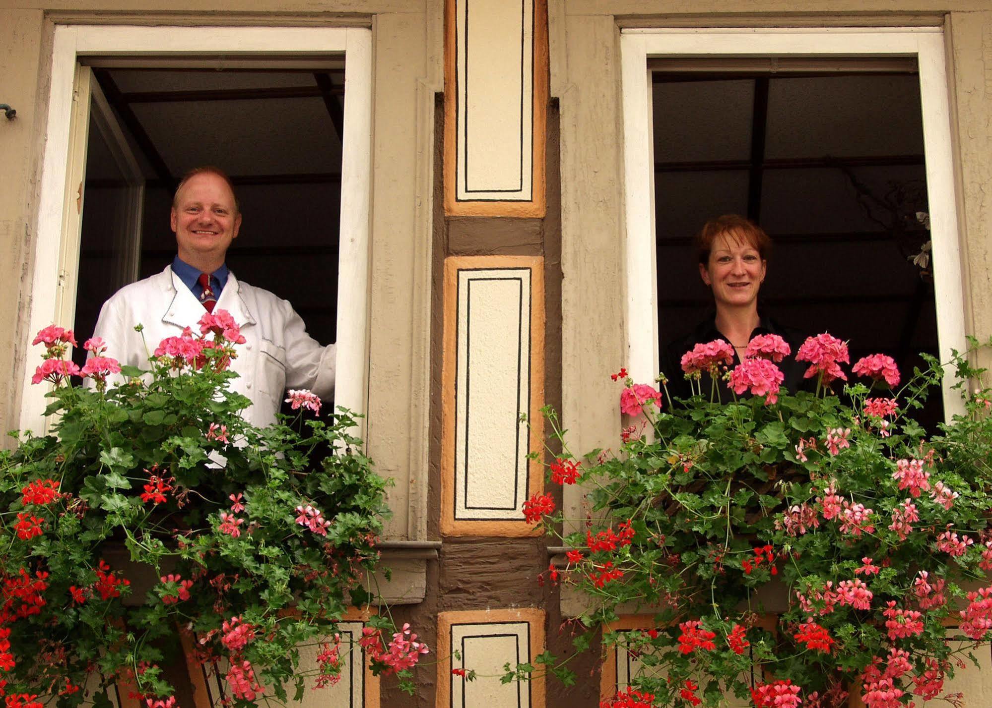 Akzent Hotel Am Bach Dettelbach Esterno foto